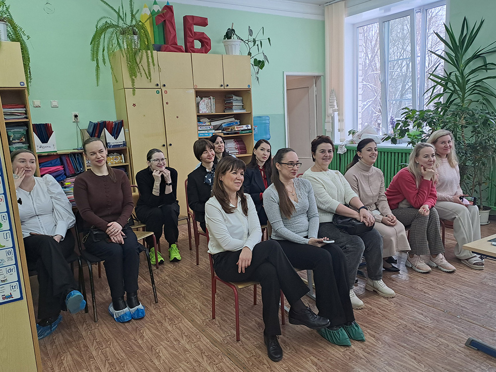 «Открытый урок для милых мам».