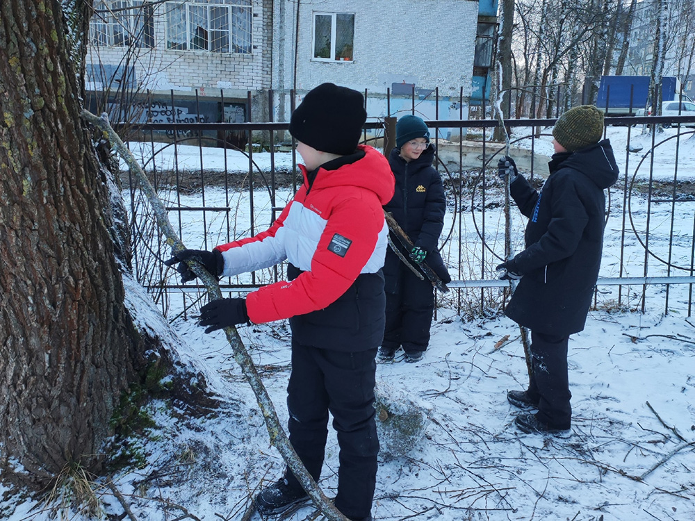 Урок конструирования.