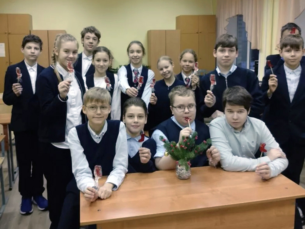 Новогодний календарь.